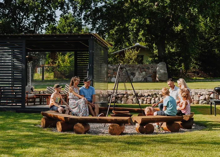 Дом отдыха Zacisze Dom Comfort 70m2 Ulinia